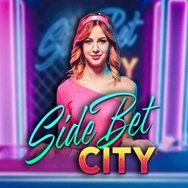 Side Bet City online game logo by Evolution on casoolcasino.de
